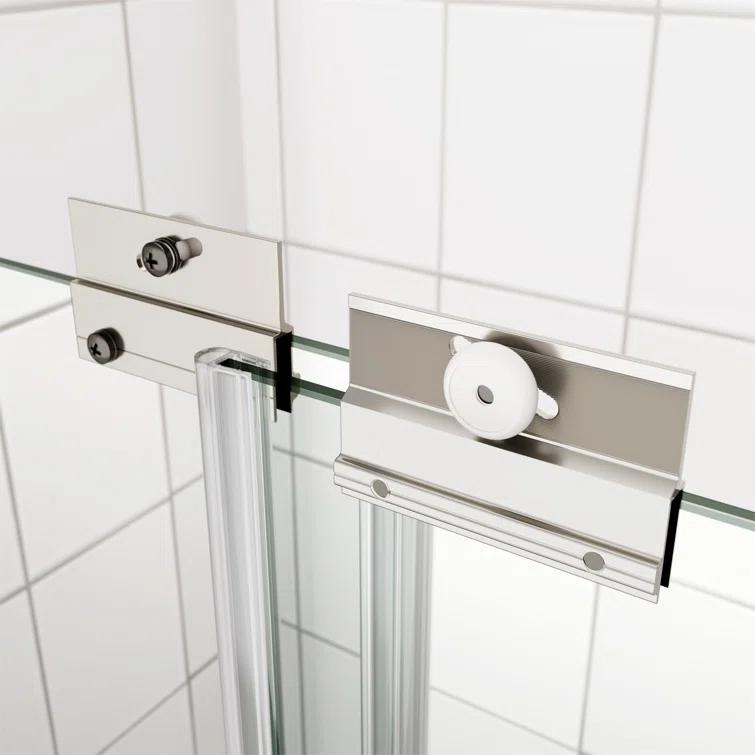 Bathtub Bypass Shower Door, Sliding Door, With 1/4" Tempered Glass
