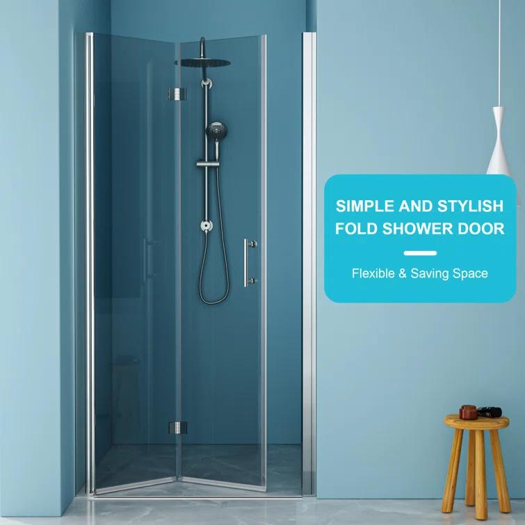 Fold Frameless Shower Door