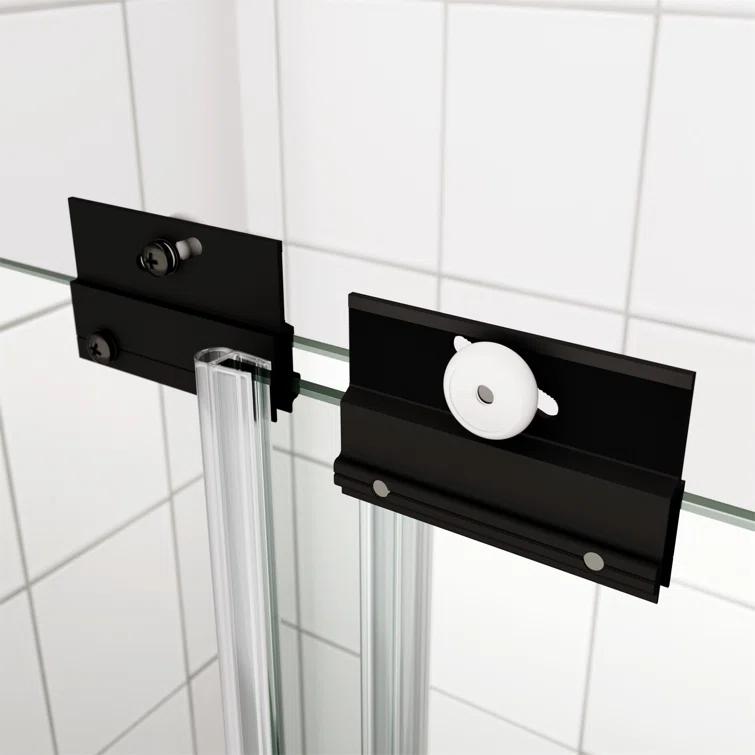 Bathtub Bypass Shower Door, Sliding Door, With 1/4" Tempered Glass