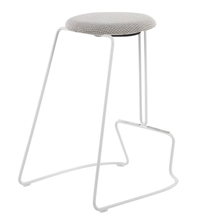 Premo Upholstered Counter Stool with Metal Frame