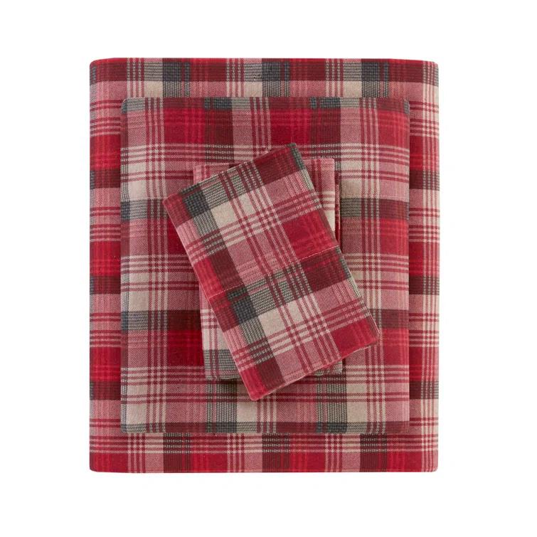 Woolrich 100% Cotton Flannel Sheet Set