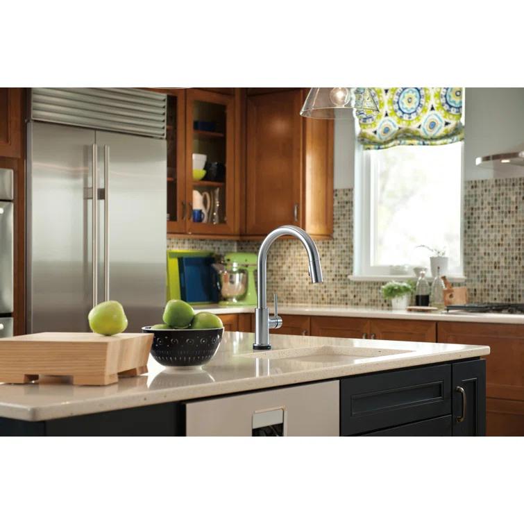 Trinsic Pull Down Sprayer Touch Kitchen Sink Faucet, Touch Control Kitchen Faucet