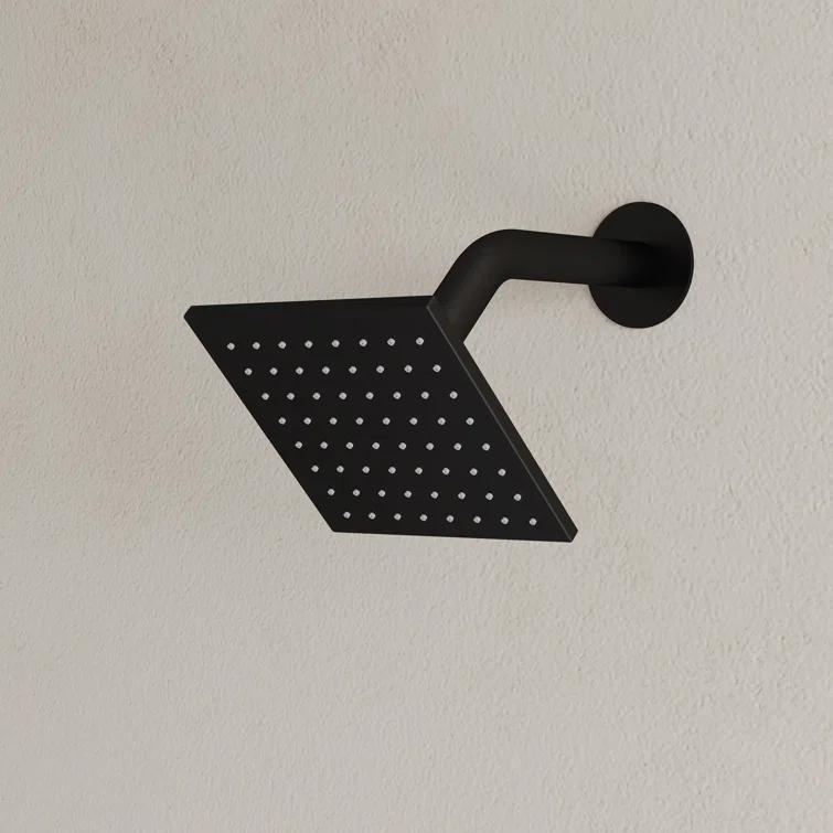 DualJetSpa 15-Spray Patterns 16" & 6" Dual Shower Head, Shower FaucetSystem with Thermostatic Rough-in Valve and Body Jets