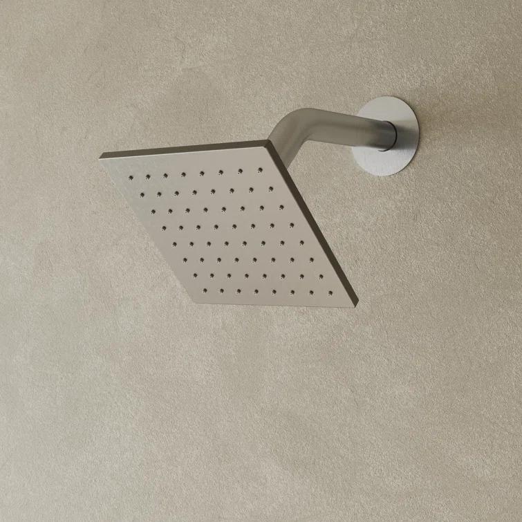 DualJetSpa 15-Spray Patterns 16" & 6" Dual Shower Head, Shower FaucetSystem with Thermostatic Rough-in Valve and Body Jets