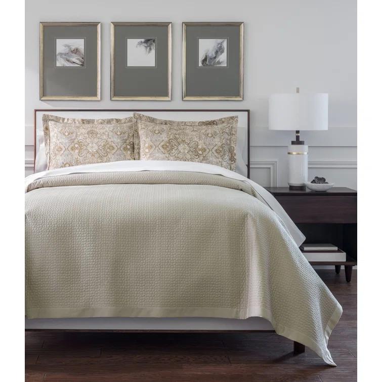 Peacock Alley Hamilton Quilted Coverlet