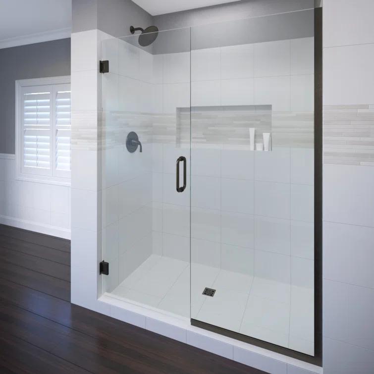 Celesta 58.06" W x 72" H Shower Door