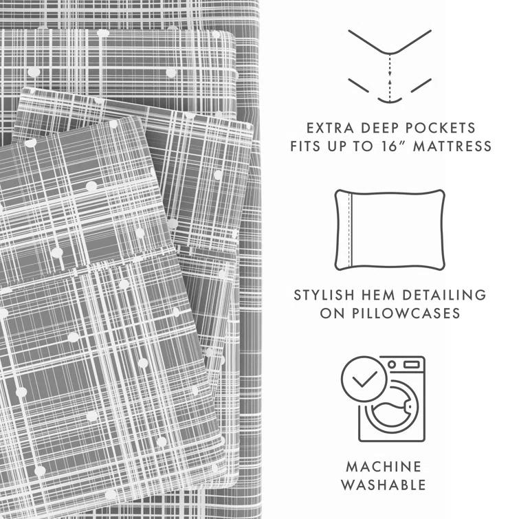 IEnjoy Home Simply Soft™ Microfiber Sheet Set