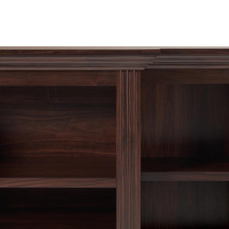 Red Barrel Studio® Traditional 70” Mantel Fireplace with Open Shelving