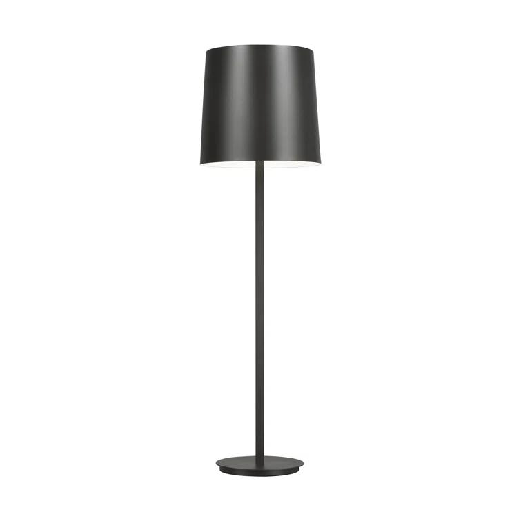 Lucia Bronze Outdoor LED Floor Lamp with Integrated Dimmer