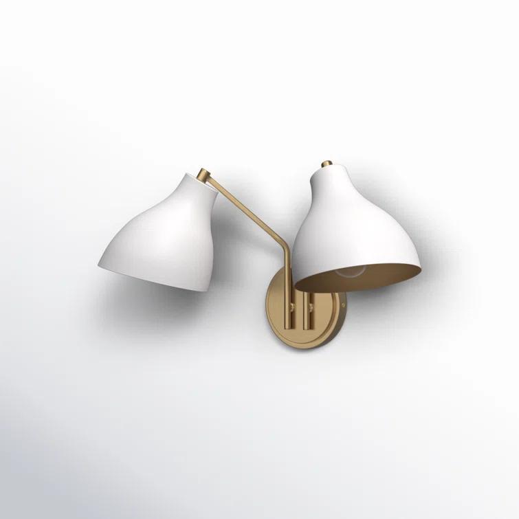 Elyse 2 Light Dimmable Armed Sconce