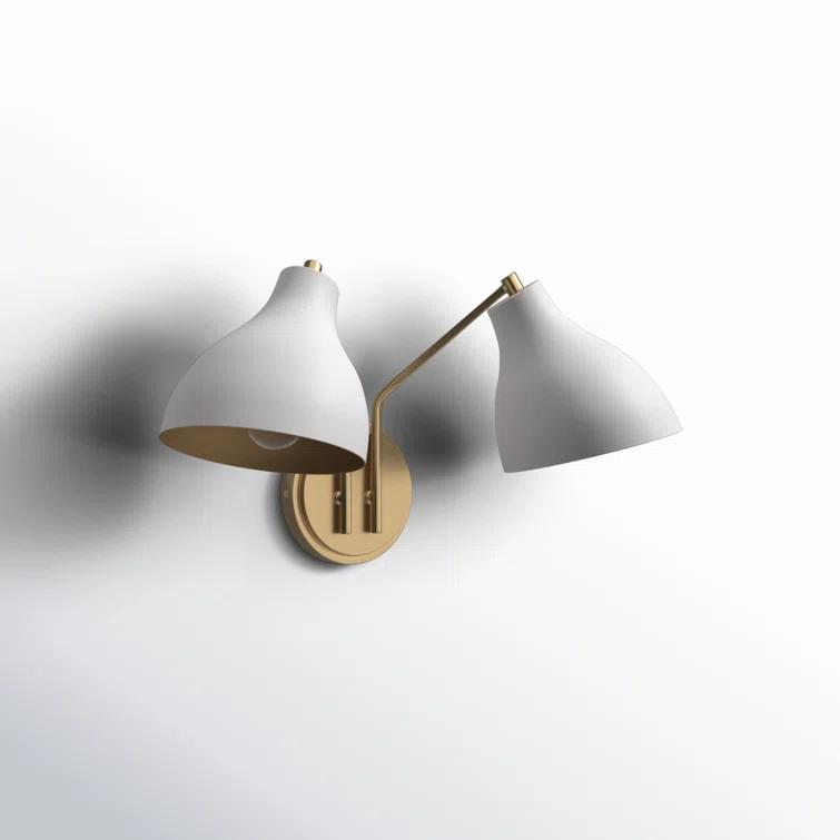Elyse 2 Light Dimmable Armed Sconce