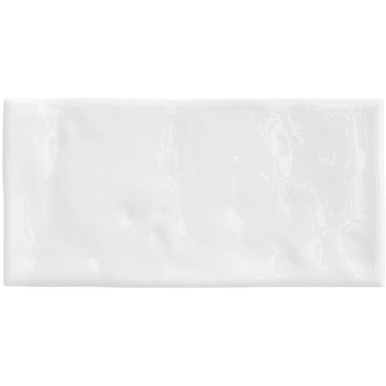Antigo Snow 2 in. x 5 in. Glossy Ceramic Wall Tile (12.1 sq. ft./Case, 144 pcs)