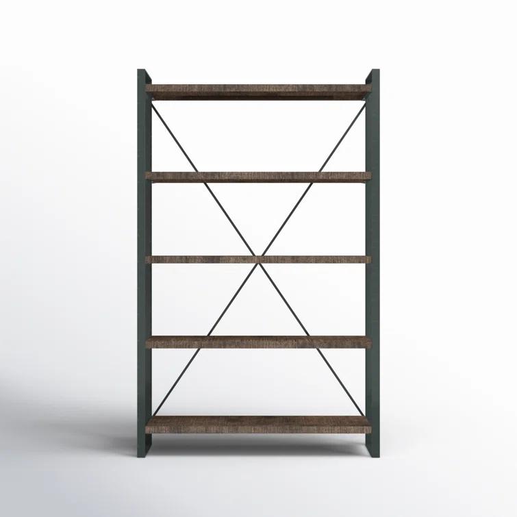 Hyde Wide Etagere Bookcase