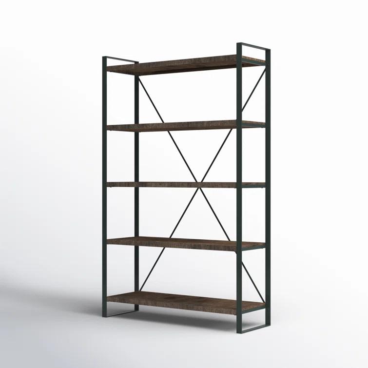 Hyde Wide Etagere Bookcase