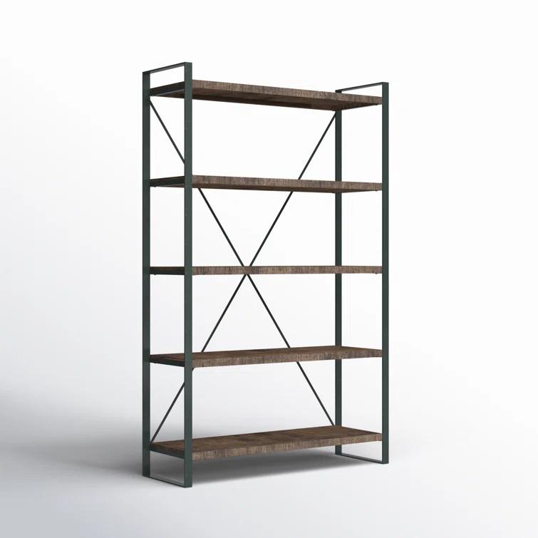 Hyde Wide Etagere Bookcase