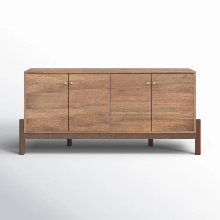 Reza 70'' Smoked Honey Acacia Sideboard