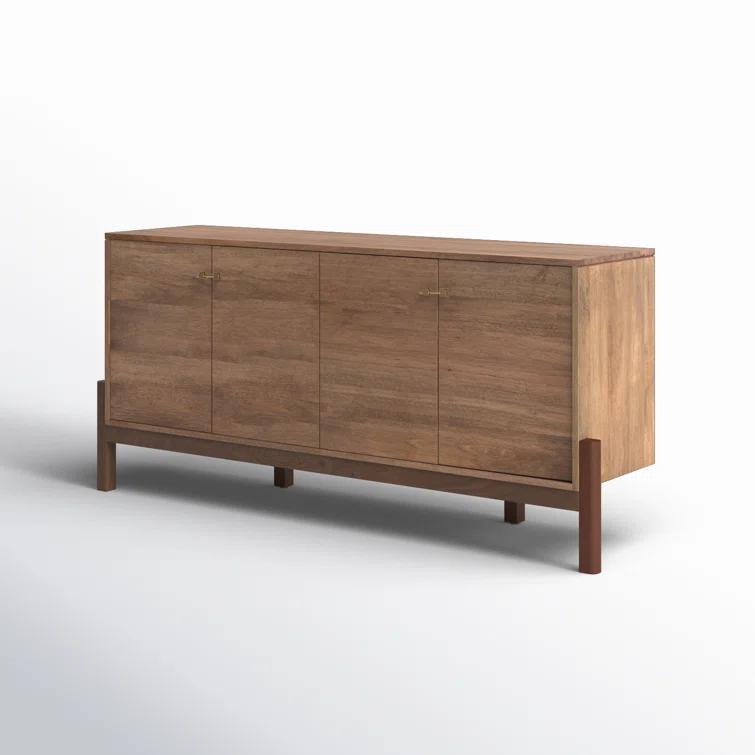 Reza 70'' Smoked Honey Acacia Sideboard