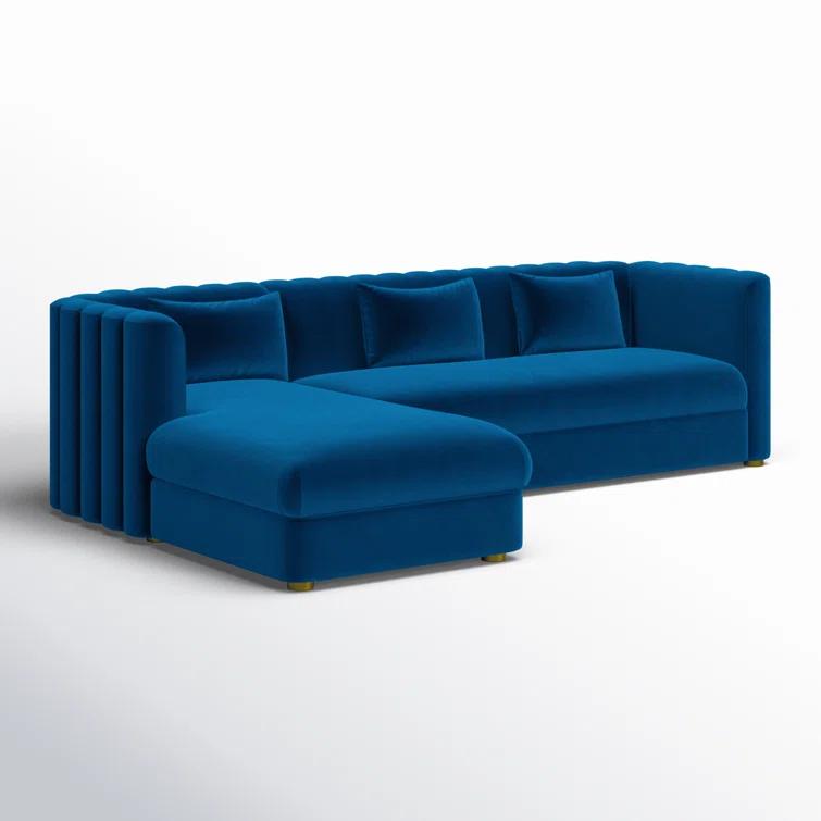 Velvet Sectional