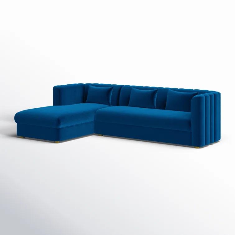 Velvet Sectional