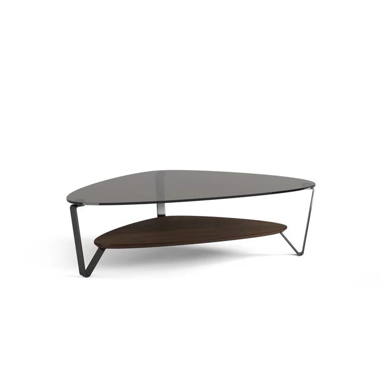 Dino Glass Top Coffee Table