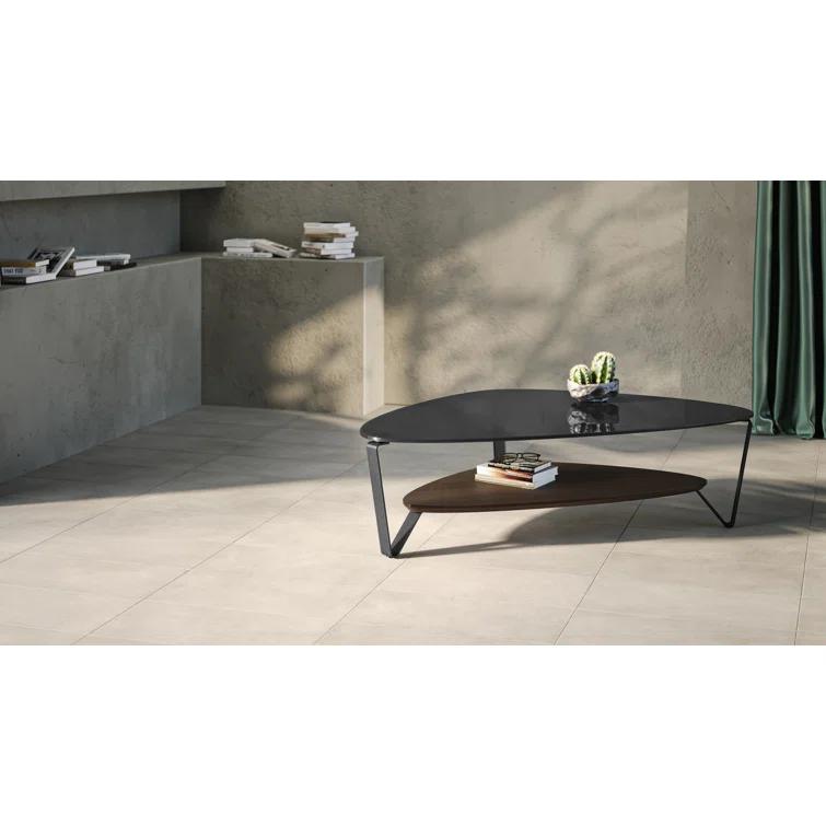 Dino Glass Top Coffee Table