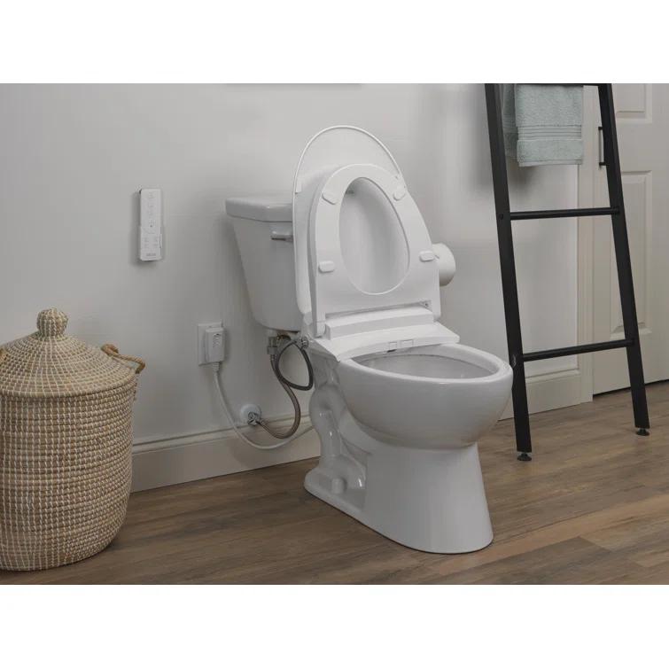 Refresh Elongated Electric Bidet Toilet Seat