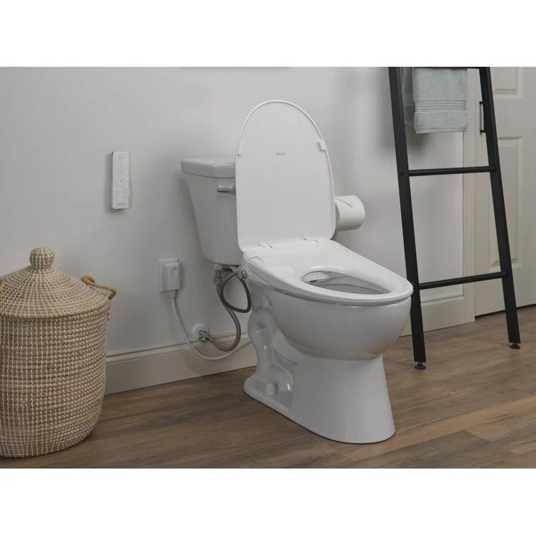 Refresh Elongated Electric Bidet Toilet Seat