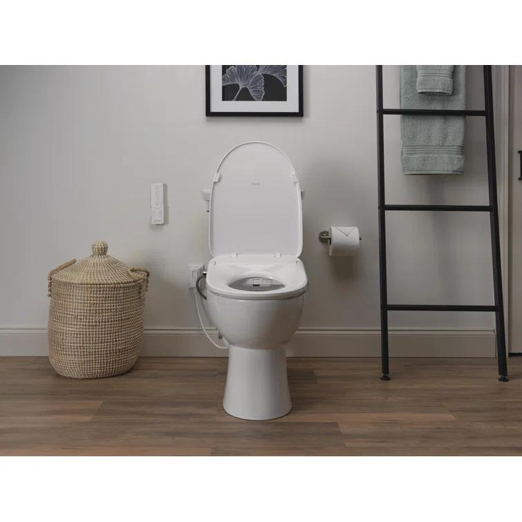 Refresh Elongated Electric Bidet Toilet Seat