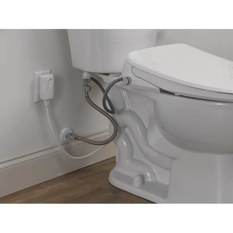 Refresh Elongated Electric Bidet Toilet Seat
