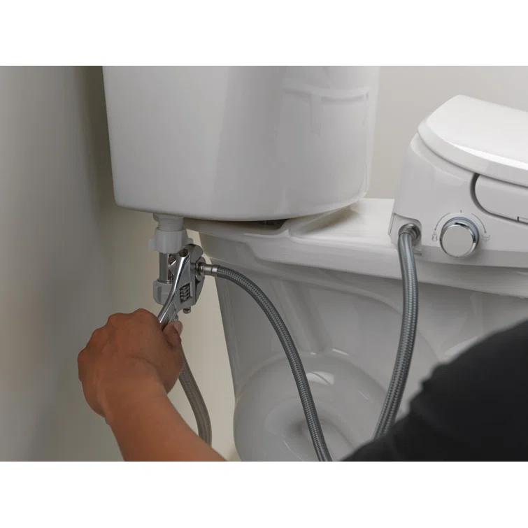 Refresh Elongated Electric Bidet Toilet Seat