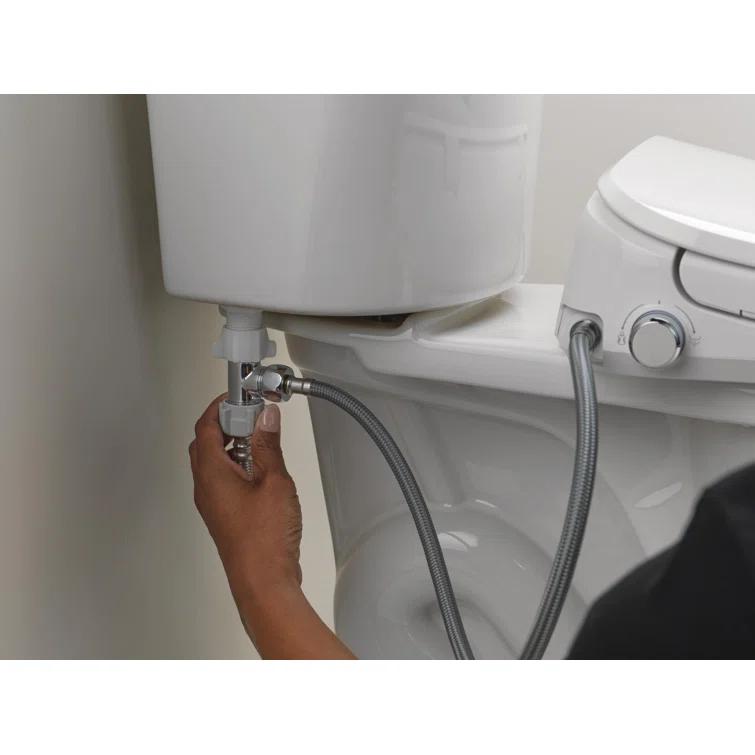 Refresh Elongated Electric Bidet Toilet Seat