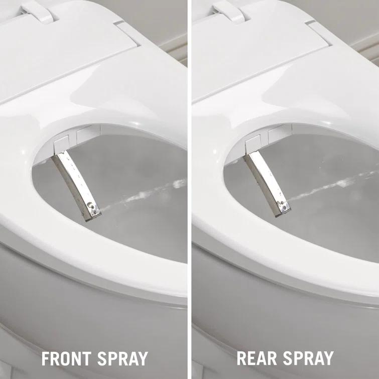 Refresh Elongated Electric Bidet Toilet Seat