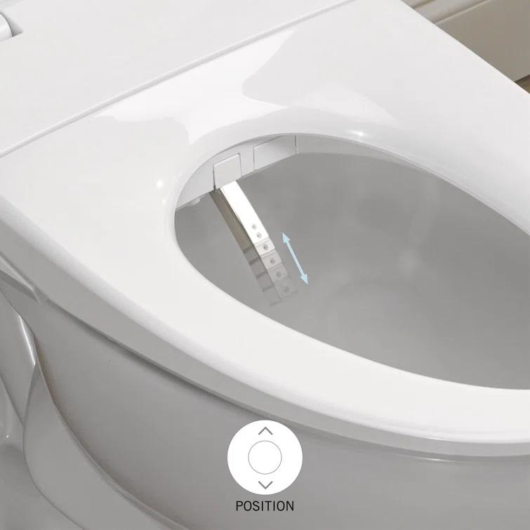 Refresh Elongated Electric Bidet Toilet Seat