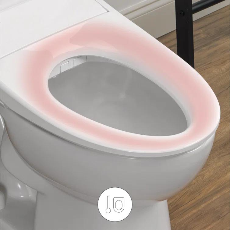 Refresh Elongated Electric Bidet Toilet Seat