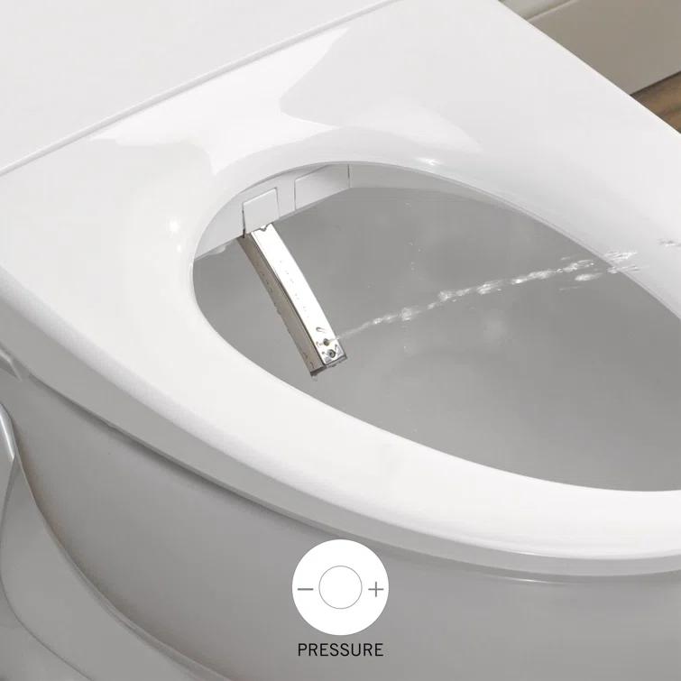 Refresh Elongated Electric Bidet Toilet Seat