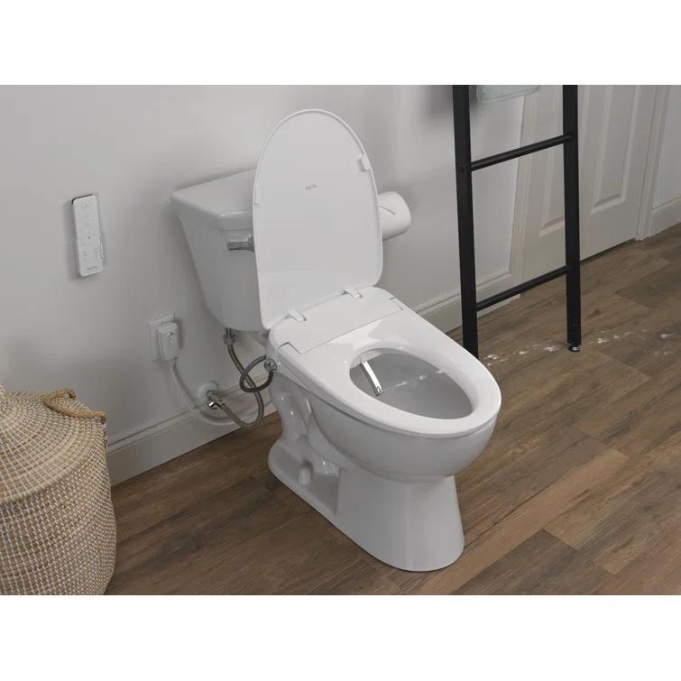 Refresh Elongated Electric Bidet Toilet Seat