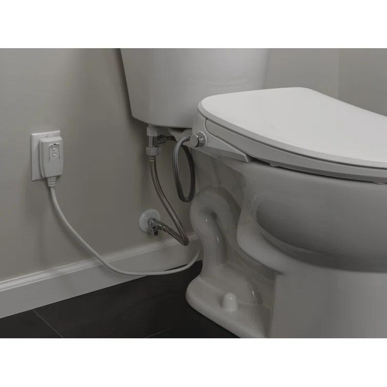 Refresh Elongated Electric Bidet Toilet Seat