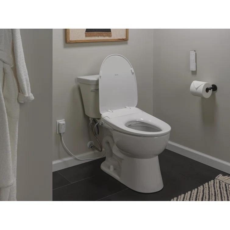 Refresh Elongated Electric Bidet Toilet Seat