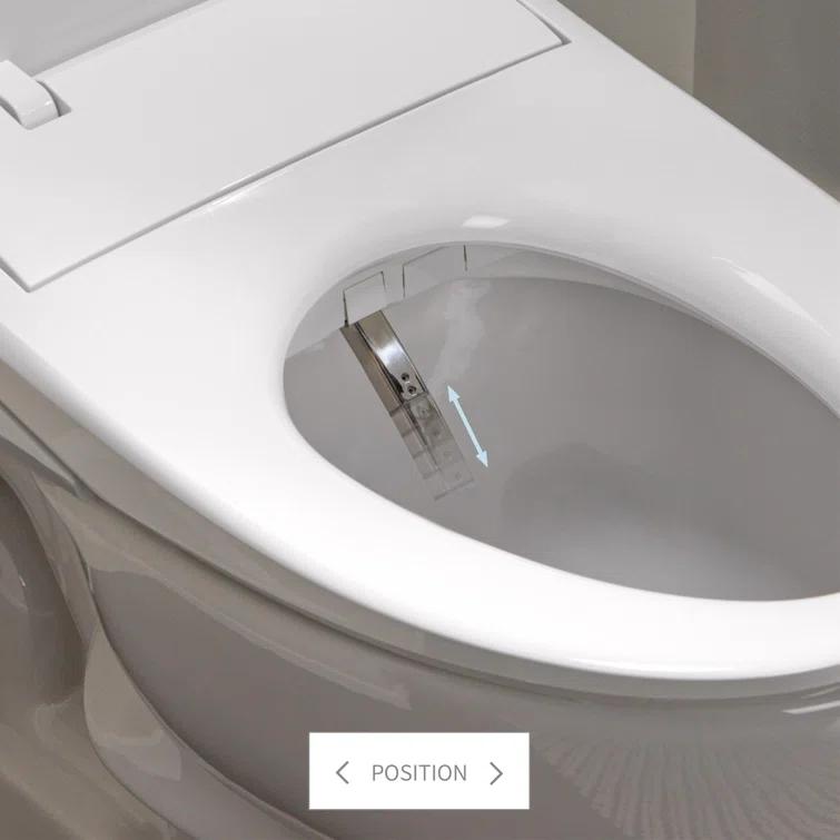 Refresh Elongated Electric Bidet Toilet Seat