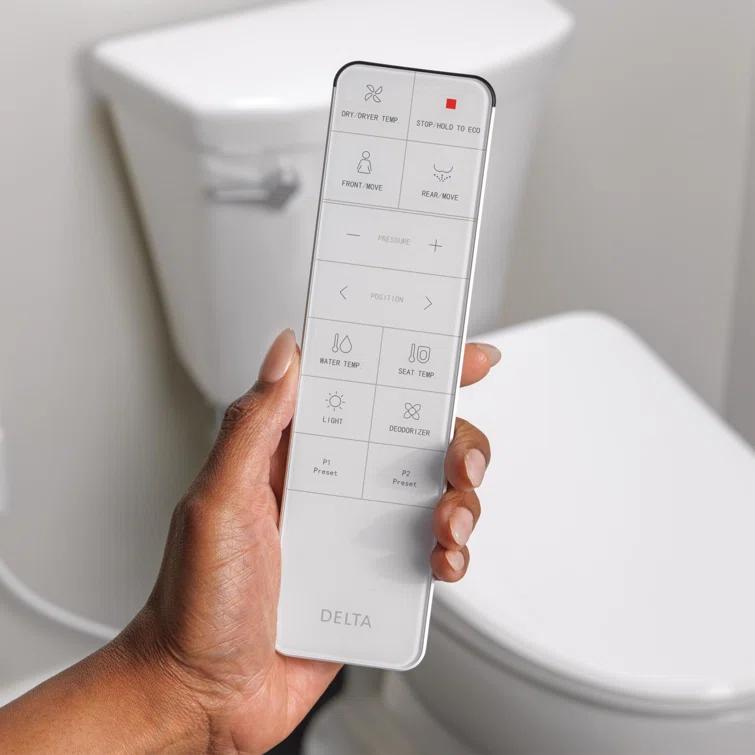 Refresh Elongated Electric Bidet Toilet Seat