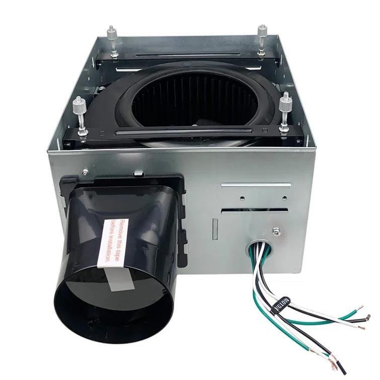 Broadway Decorative 110 Cfm 2.0 Sones Bathroom Ventilation Exhaust Fan With Light
