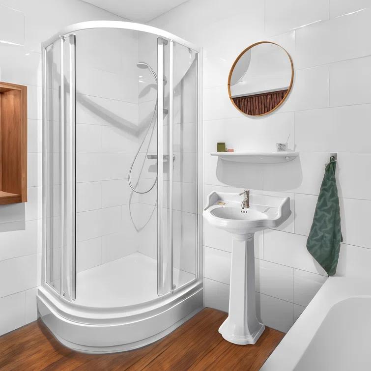 Whitehaus Collection Stainless Steel Extended Single Lever Bathroom Faucet with Pop-up Drain