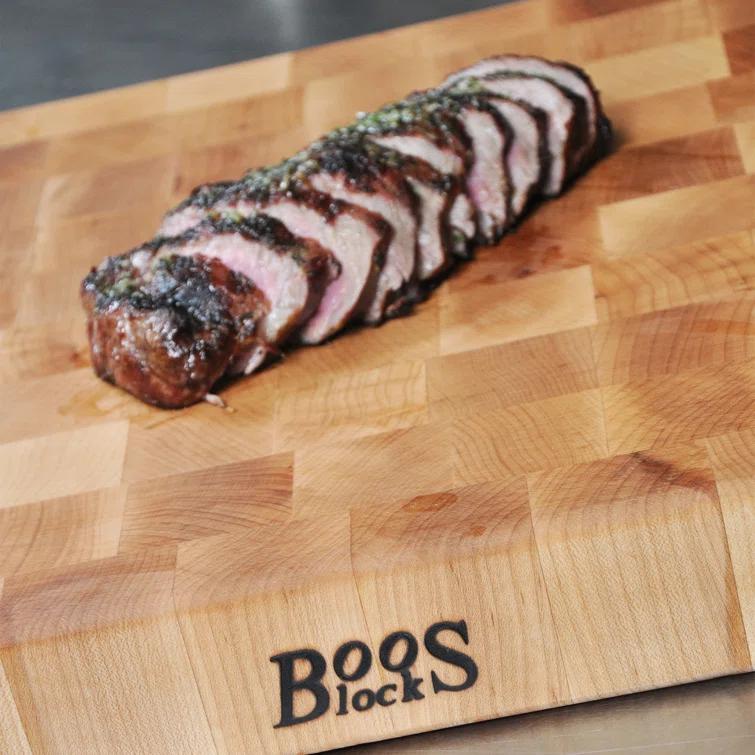 John Boos John Boos Chinese Cutting Board 3" End Grain Reversible