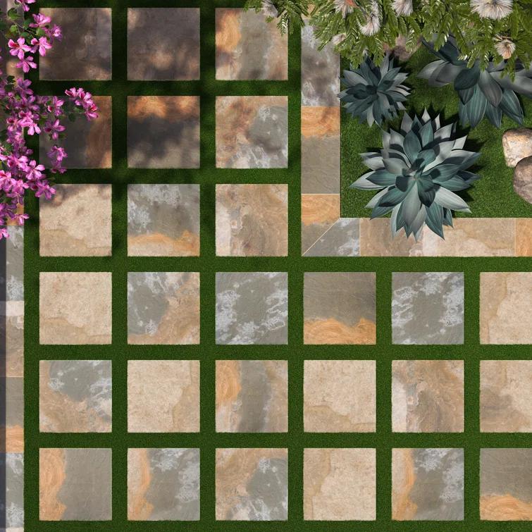 Ackland Soreno 24" x 24" Porcelain Paving Stone