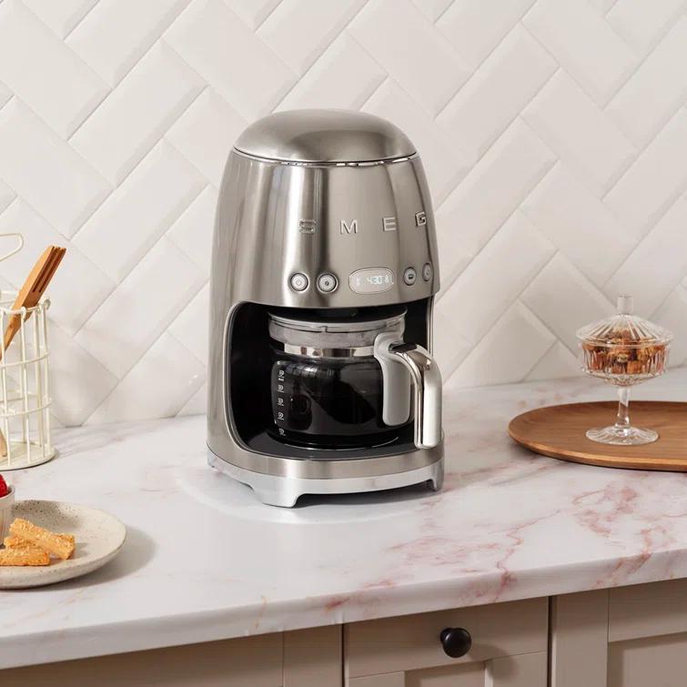SMEG Stainless Steel Drip Coffee Maker