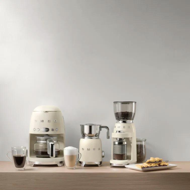 SMEG 50's Retro Style 10-Cup Drip Coffee Machine with Filter