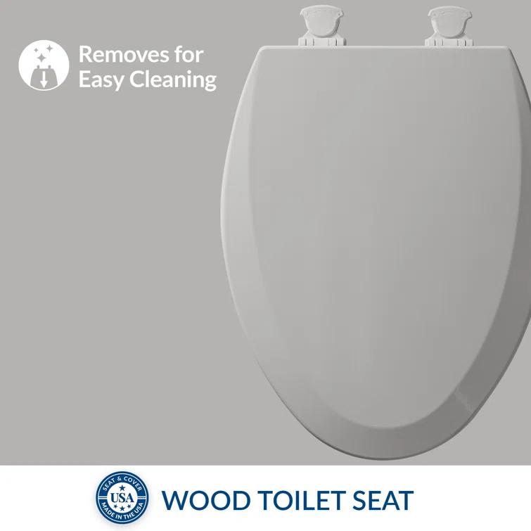Round 500/1500 Toilet Seat, Easy Clean