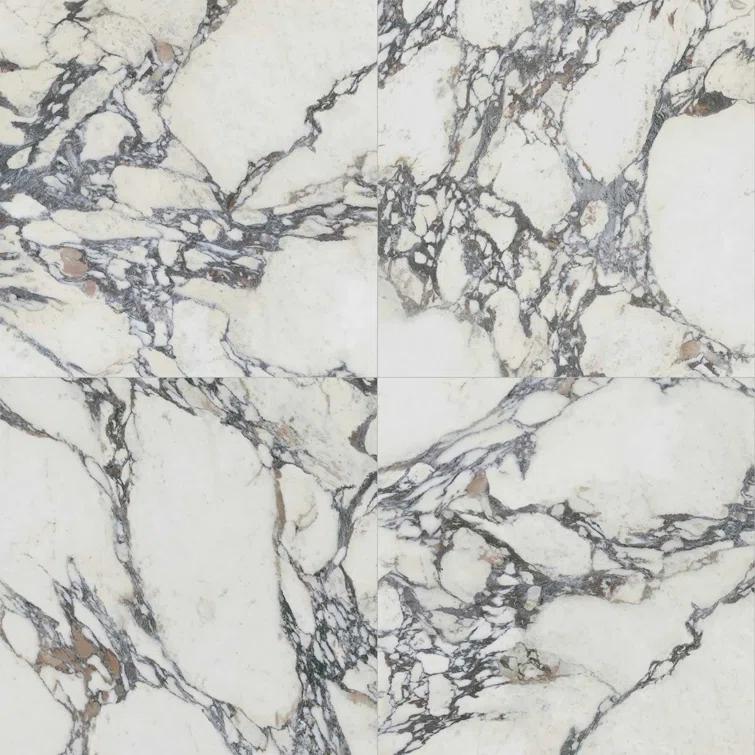 Bond Tile Signature 47.24 In. X 47.24 In. Marble Look Satin Porcelain Floor And Wall Tile (30.98 Sq. Ft. / Case)