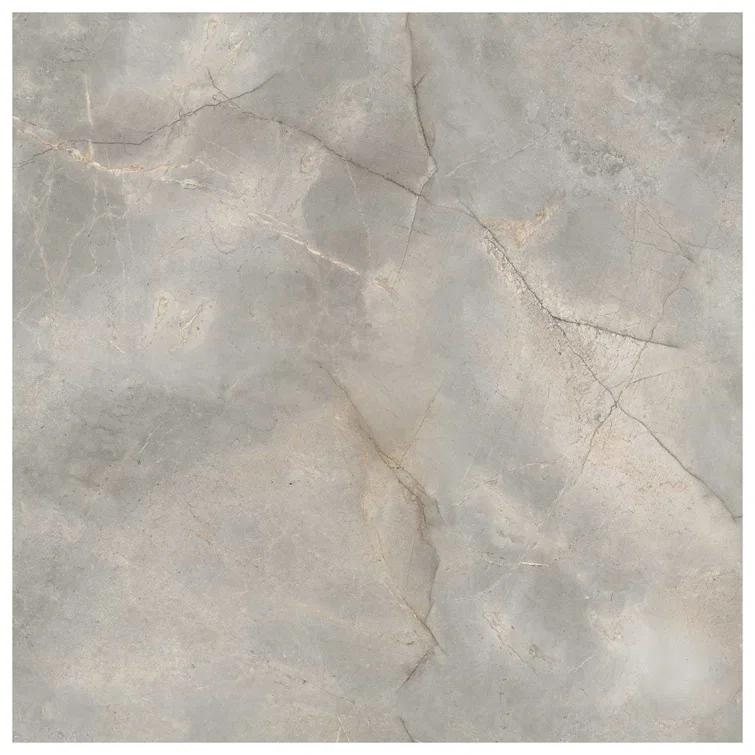 Signature 47.24 In. X 47.24 In. Marble Look Satin Porcelain Floor And Wall Tile (30.98 Sq. Ft. / Case)