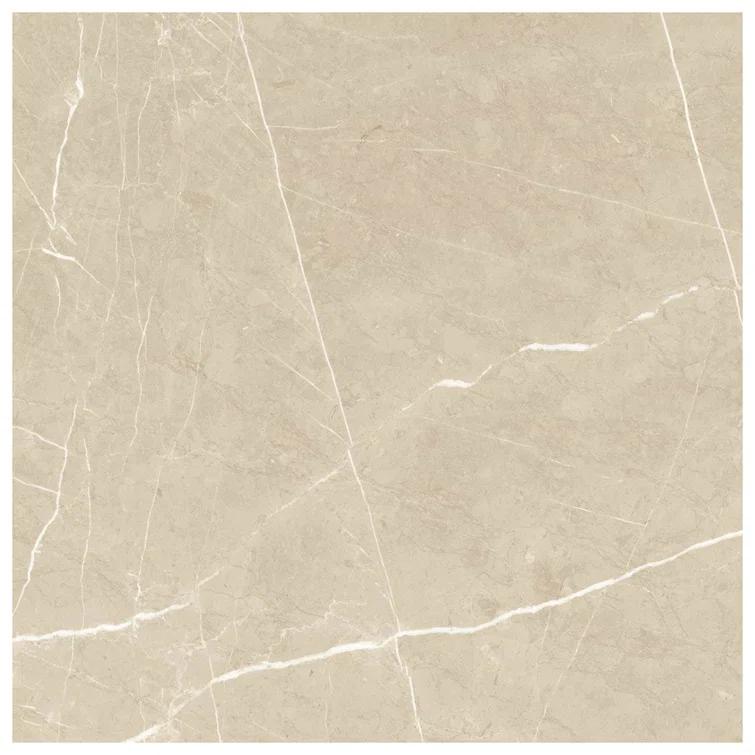 Signature 47.24 In. X 47.24 In. Marble Look Satin Porcelain Floor And Wall Tile (30.98 Sq. Ft. / Case)